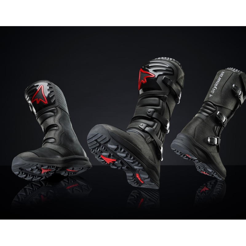 Stylmartin Navajo WP Motorradstiefel schwarz