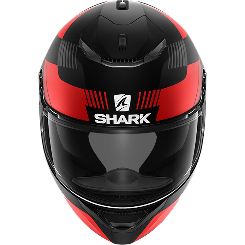 Integralhelm SHARK SPARTAN Strad schwarz-rot-anthrazit Ausverkauf