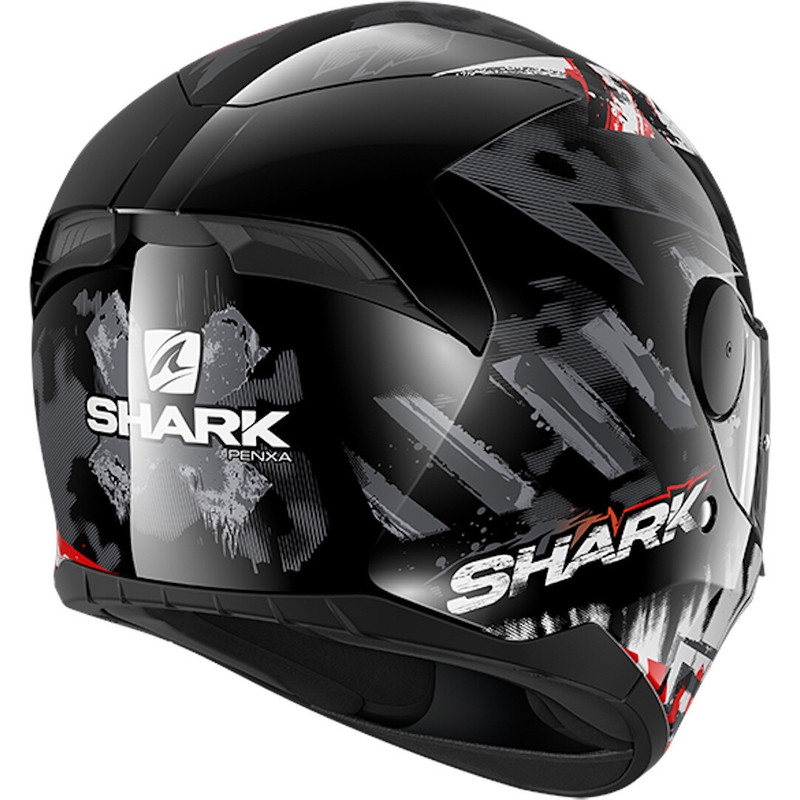 Integralhelm SHARK D-SKWAL 2 Penxa schwarz-weiß-rot Ausverkauf