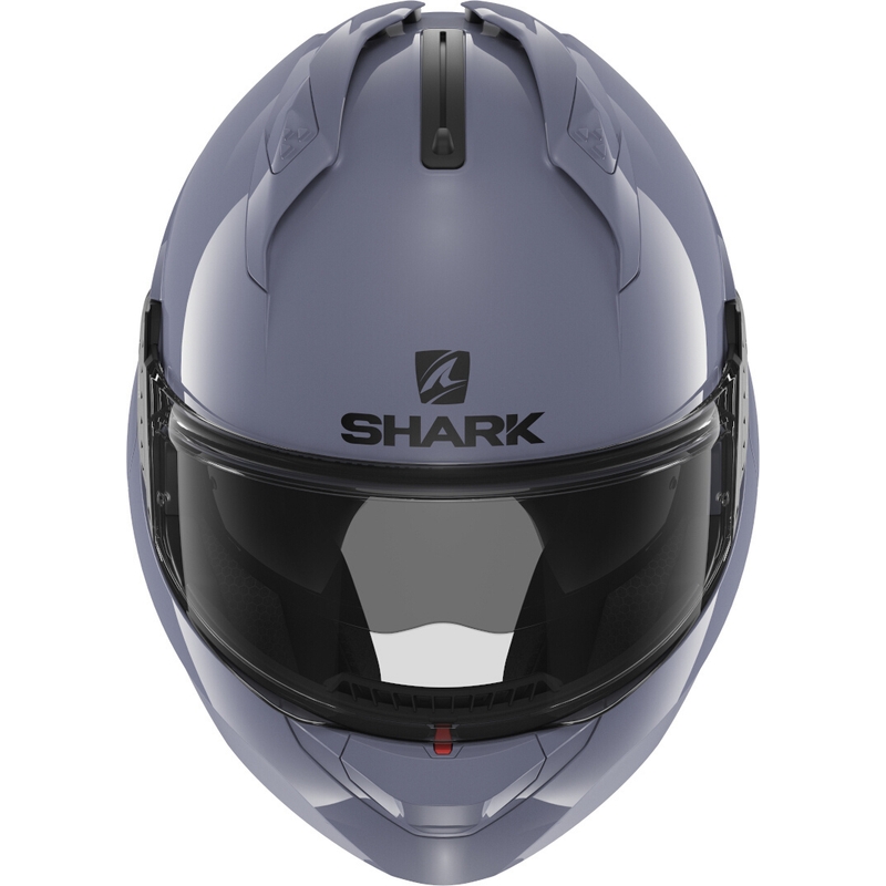 Klapphelm SHARK EVO-GT Blank grau glänzend