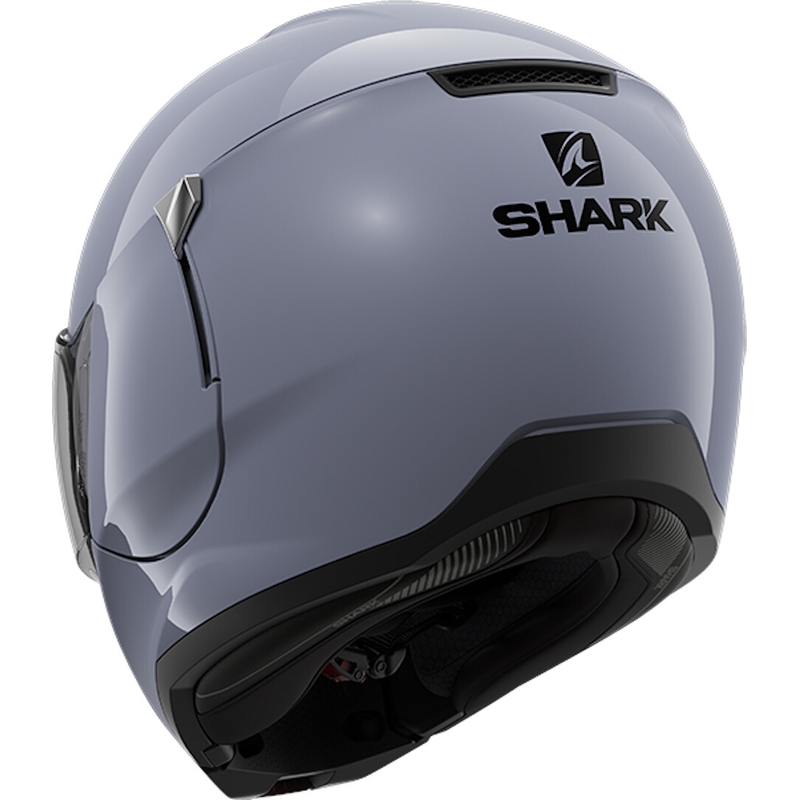 Kipphelm SHARK EVOJET Blank grau