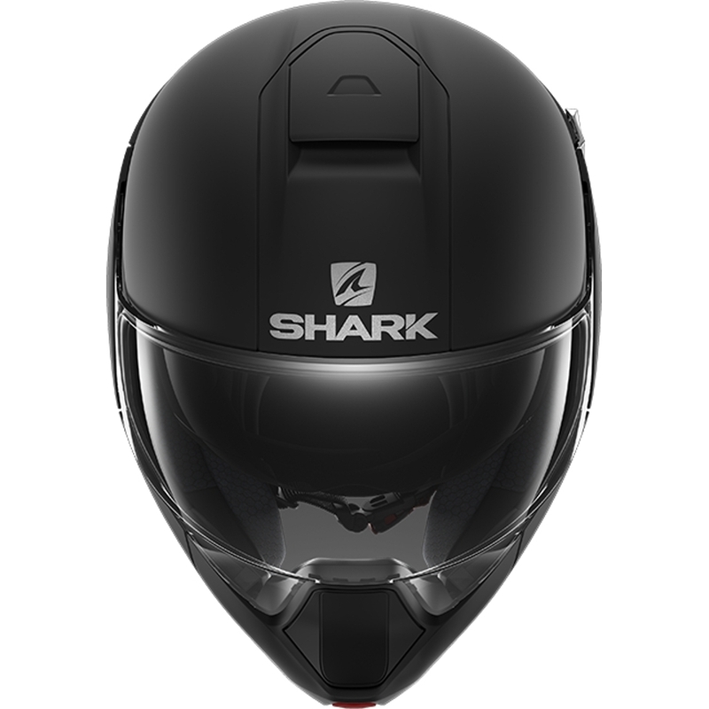 SHARK EVOJET Blank schwarz matt klappbarer Helm Ausverkauf