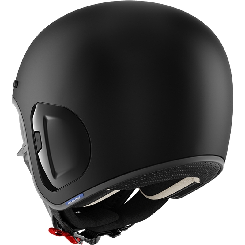Offener Helm SHARK S-DRAK 2 Blank schwarz matt