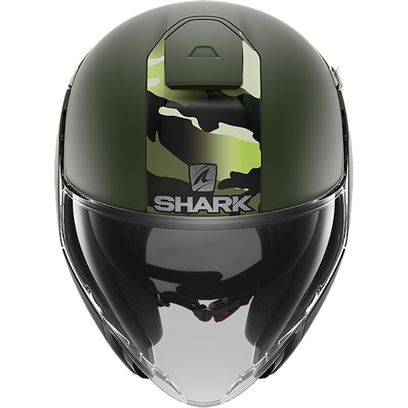 Offener Helm SHARK CITYCRUISER Genom grün