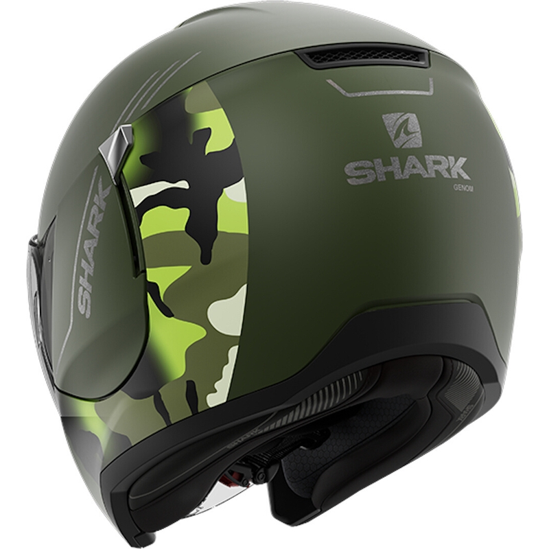 Offener Helm SHARK CITYCRUISER Genom grün