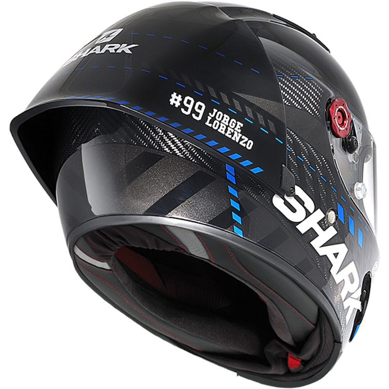 Helm SHARK RACE R-PRO GP Lorenzo Winter Test 99 schwarz-blau