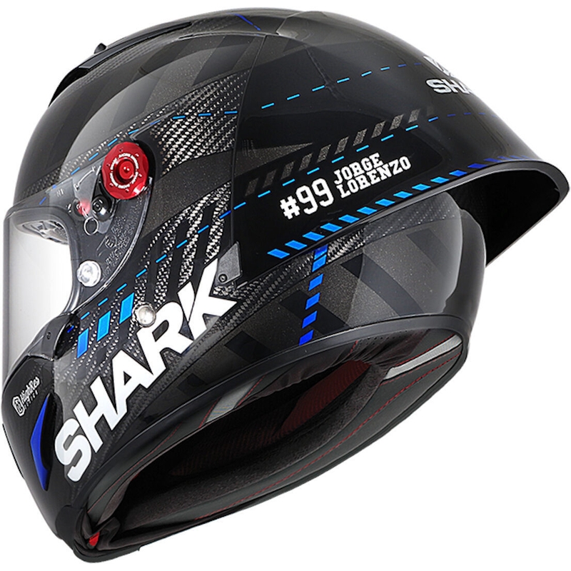 Helm SHARK RACE R-PRO GP Lorenzo Winter Test 99 schwarz-blau