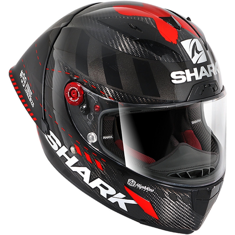 Helm SHARK RACE R-PRO GP Lorenzo Winter Test 99 schwarz-rot Ausverkauf