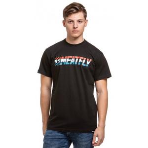 T-shirt Meatfly Rust schwarz