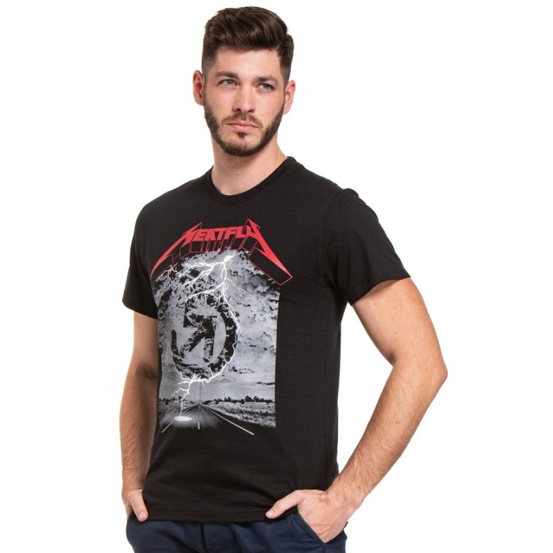 T-shirt Meatfly Metallica 25TH schwarz