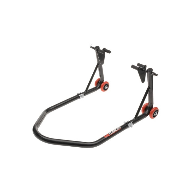 Ständer vorne/hinten für Motorrad Q-TECH schwarz - Klasse II