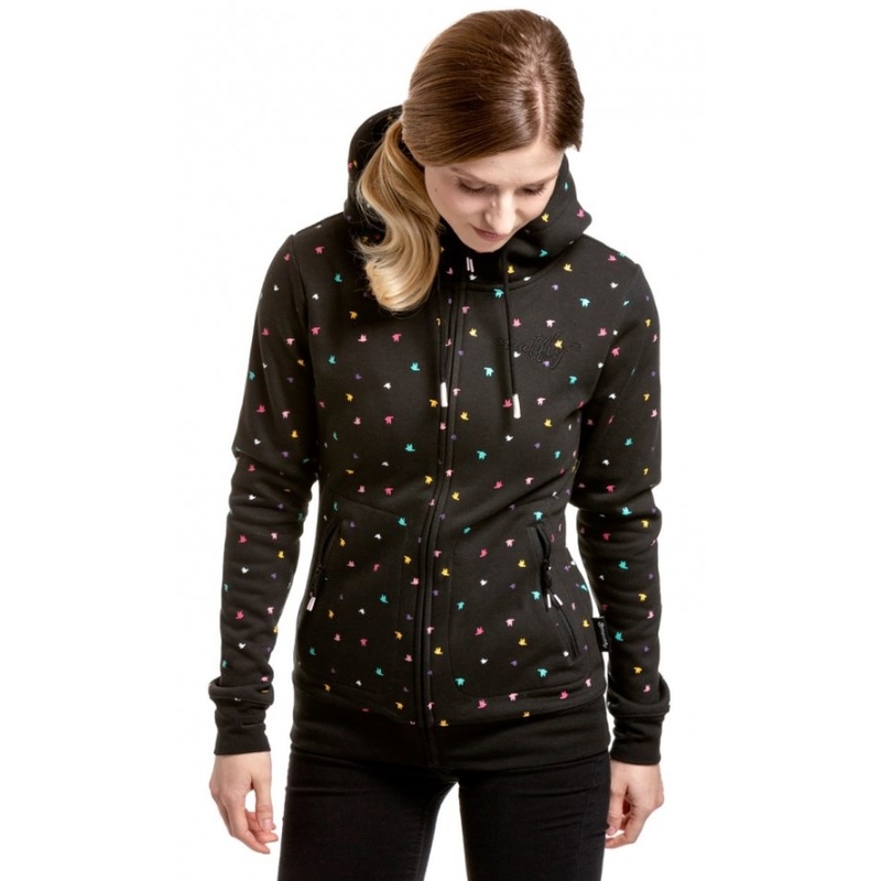 Women's Meatfly Omni Vögel Farbe Schwarz Sweatshirt Ausverkauf