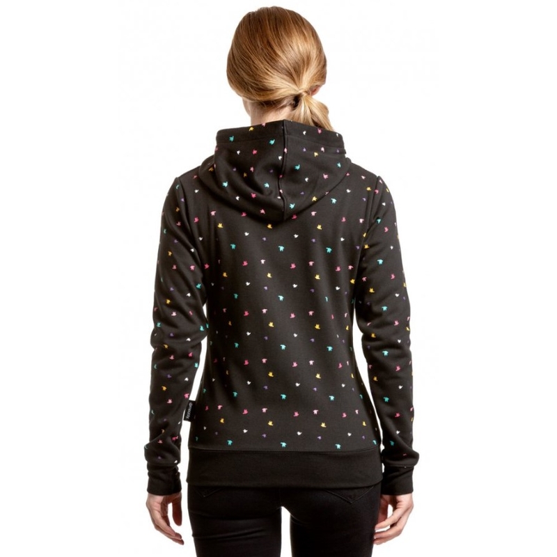 Women's Meatfly Omni Vögel Farbe Schwarz Sweatshirt Ausverkauf