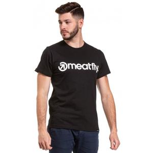 T-shirt Meatfly Logo schwarz
