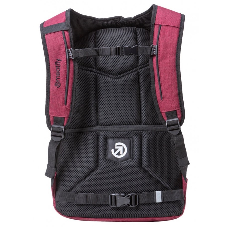 Rucksack Meatfly Exil 4 schwarz-rot