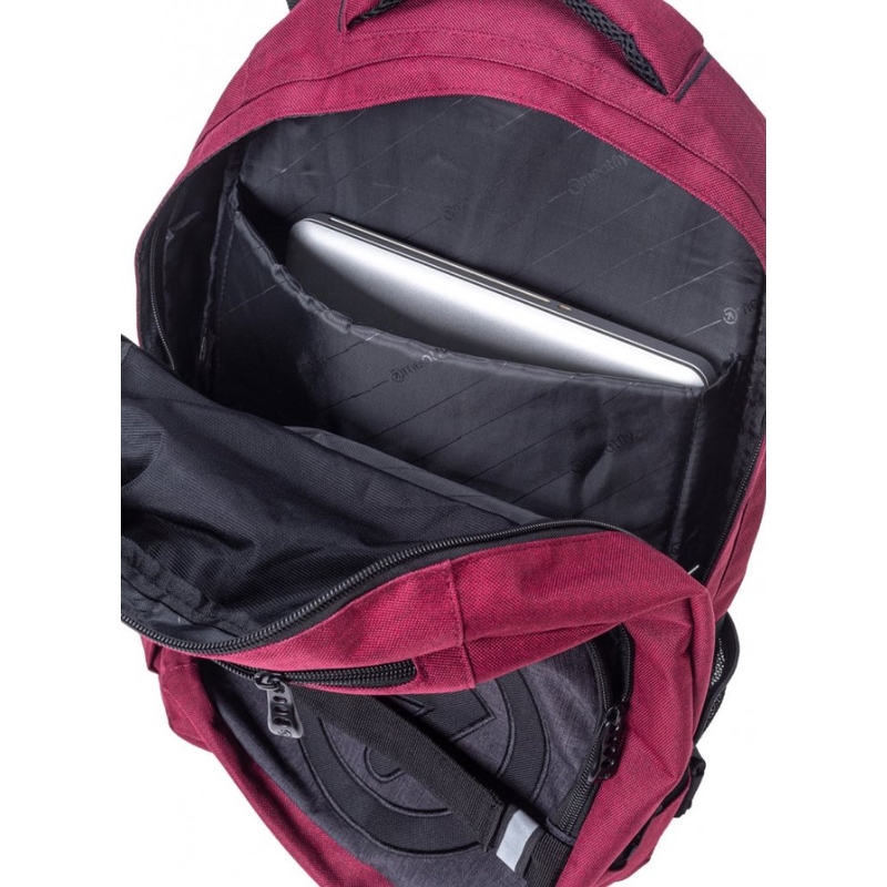Rucksack Meatfly Exil 4 schwarz-rot