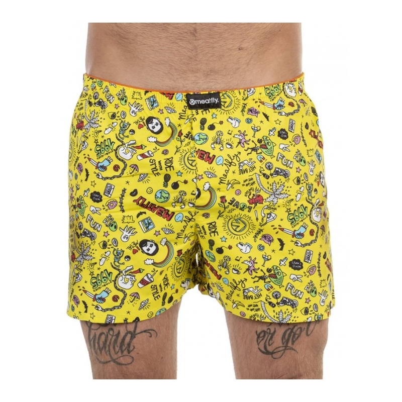 Boxershorts Meatfly Agostino Doppelpack - Jamm Ausverkauf