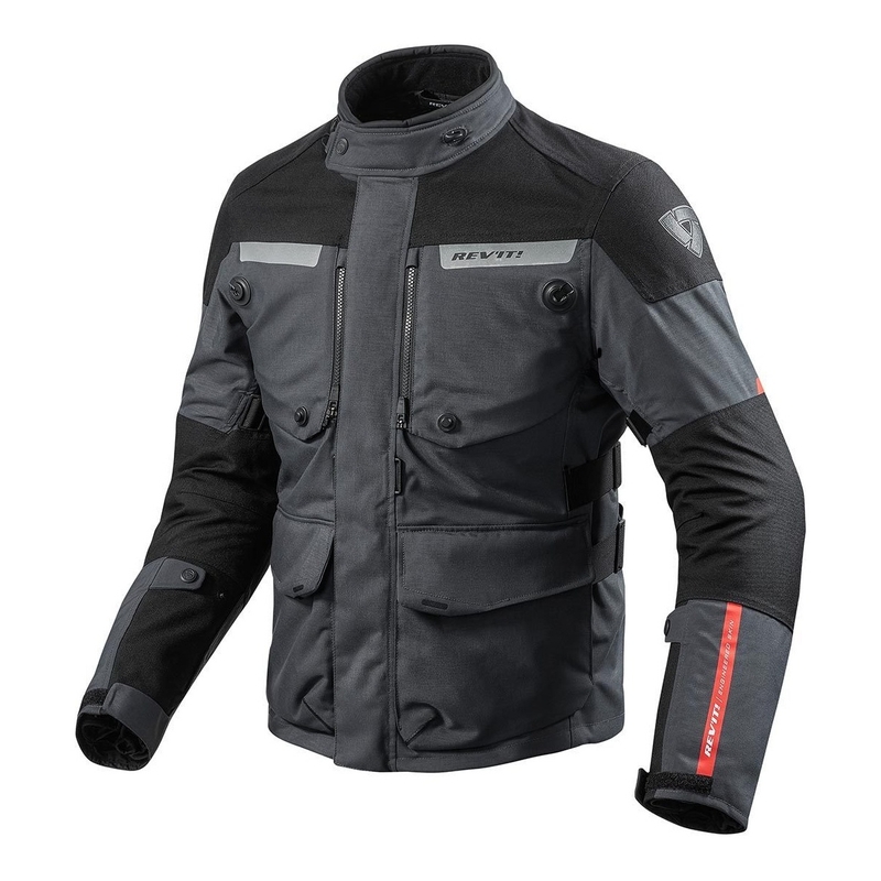 Motorradjacke Revit Horizon 2 anthrazit-schwarz Ausverkauf