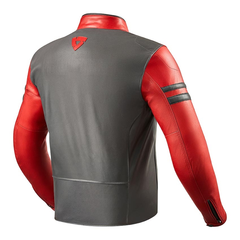 Revit Prometheus rot-graue Motorradjacke Ausverkauf