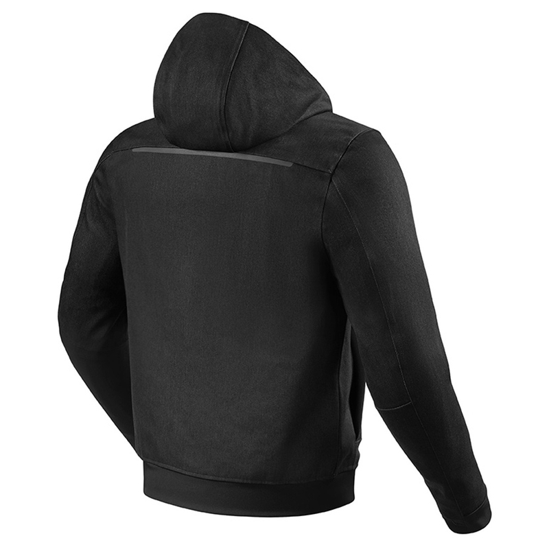 Motorrad Kapuzenpullover Revit Stealth 2 schwarz Ausverkauf