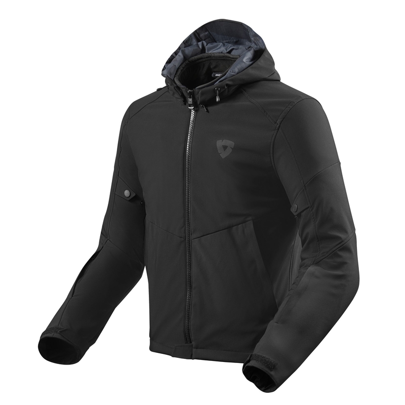 Revit Afterburn H2O Motorradjacke schwarz