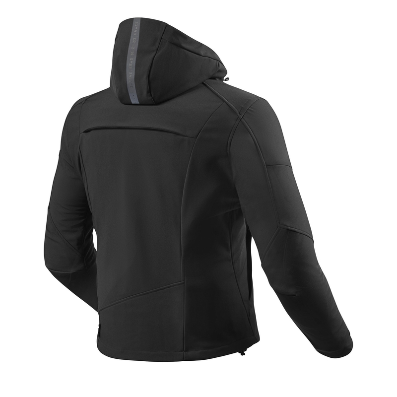 Revit Afterburn H2O Motorradjacke schwarz