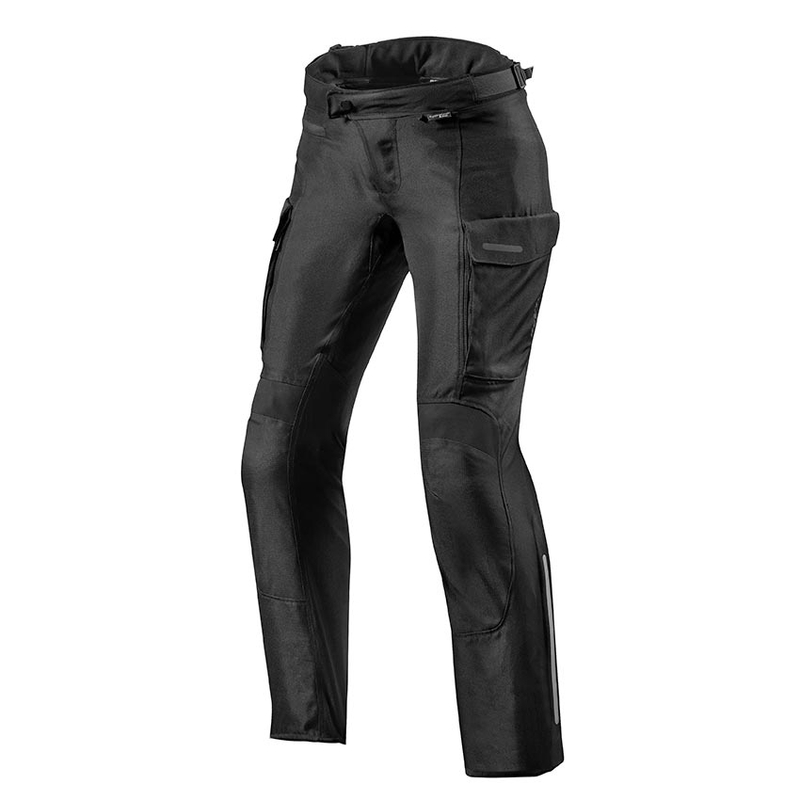 Damen Revit Outback 3 Schwarz Gekürzte Motorradhosen Ausverkauf