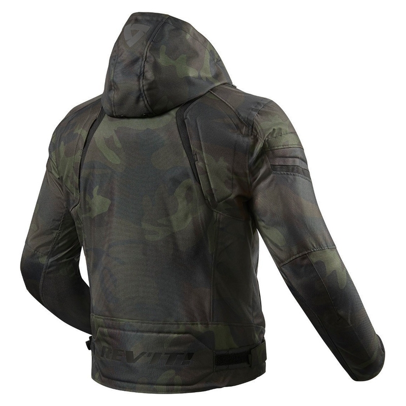 Revit Flare 2 Motorradjacke dunkelgrün Ausverkauf