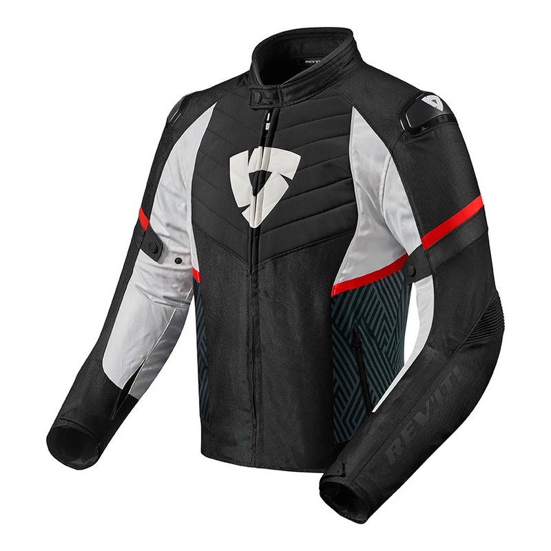 Revit Arc H2O schwarz und rot Motorrad Jacke Ausverkauf