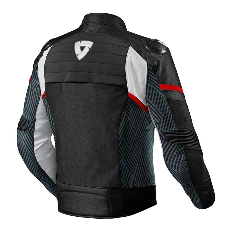 Revit Arc H2O schwarz und rot Motorrad Jacke Ausverkauf