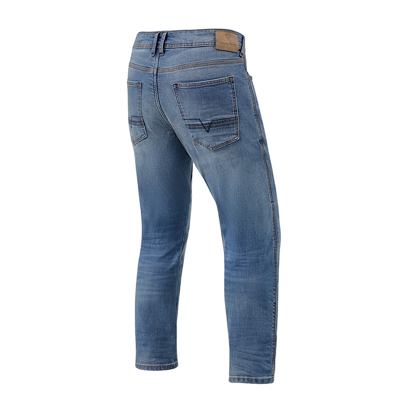 Motorradjeans Revit Detroit TF hellblau Ausverkauf Ausverkauf