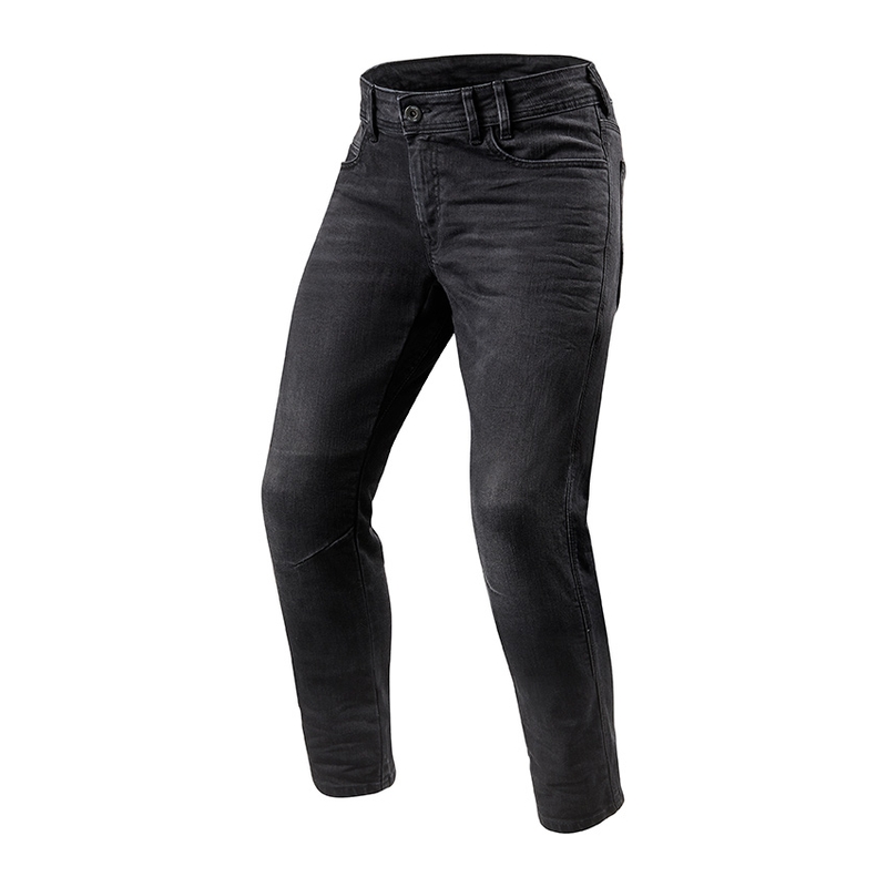 Revit Detroit TF Grau Gekürzte Motorrad Jeans Ausverkauf