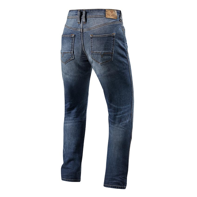 Revit Brentwood Blaue Motorradjeans Ausverkauf