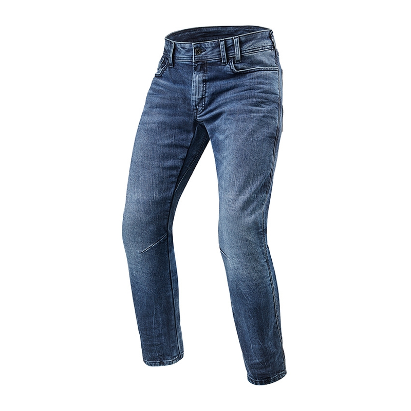 Revit Detroit TF Blaue Motorradjeans Ausverkauf