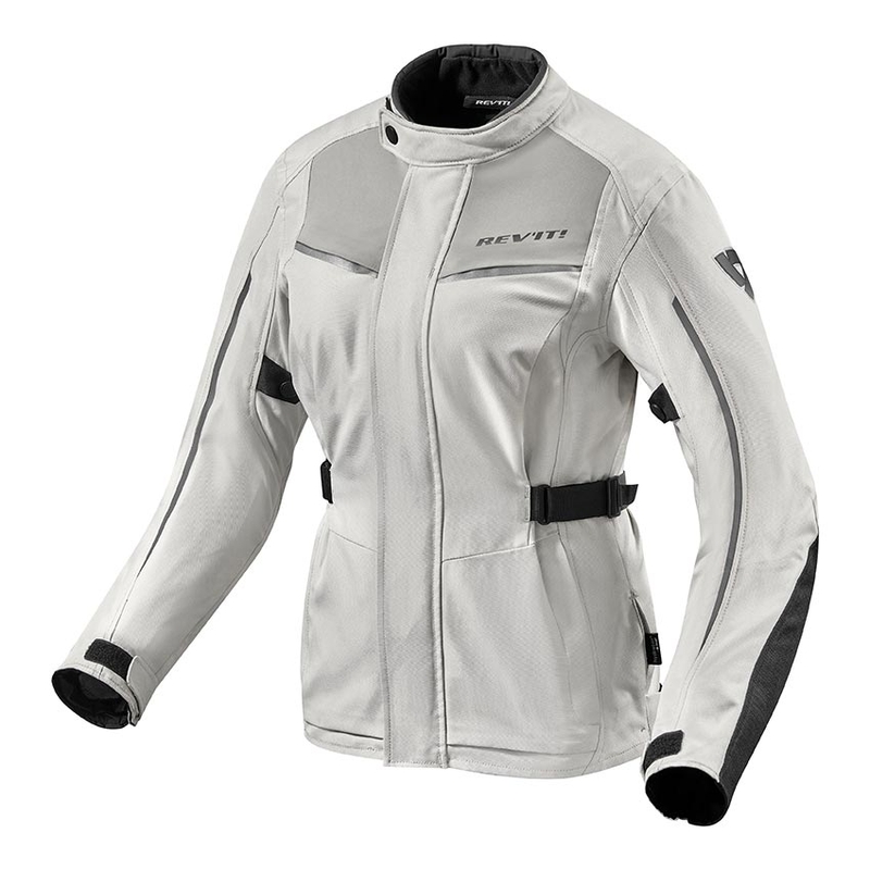 Revit Voltiac 2 Damen Motorradjacke Silber und Schwarz Ausverkauf