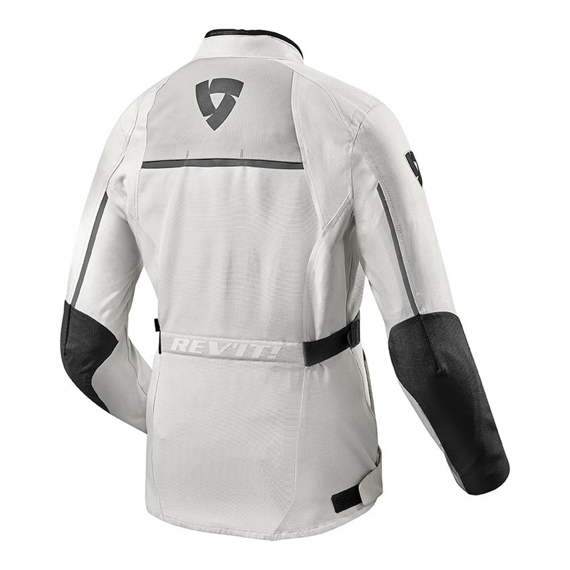 Revit Voltiac 2 Damen Motorradjacke Silber und Schwarz Ausverkauf
