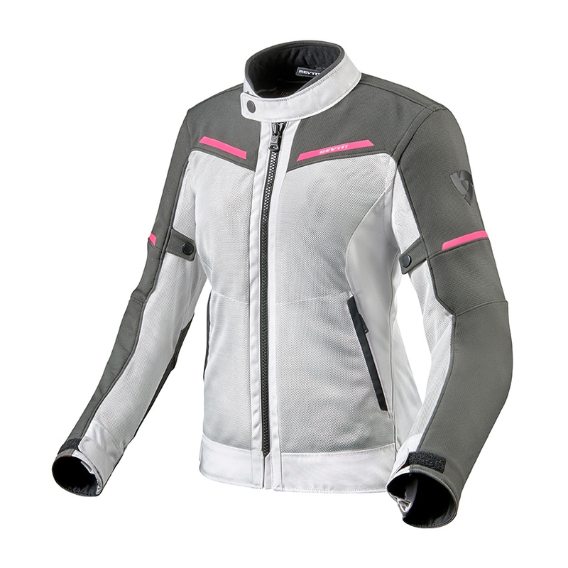 Revit Airwave 3 Motorradjacke Damen Silber und Rosa Ausverkauf