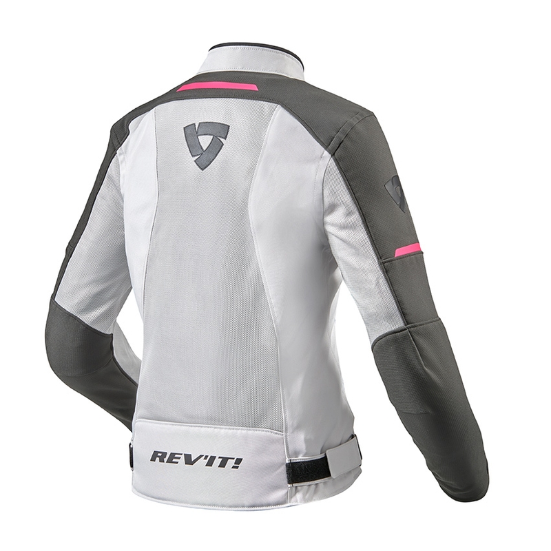 Revit Airwave 3 Motorradjacke Damen Silber und Rosa Ausverkauf