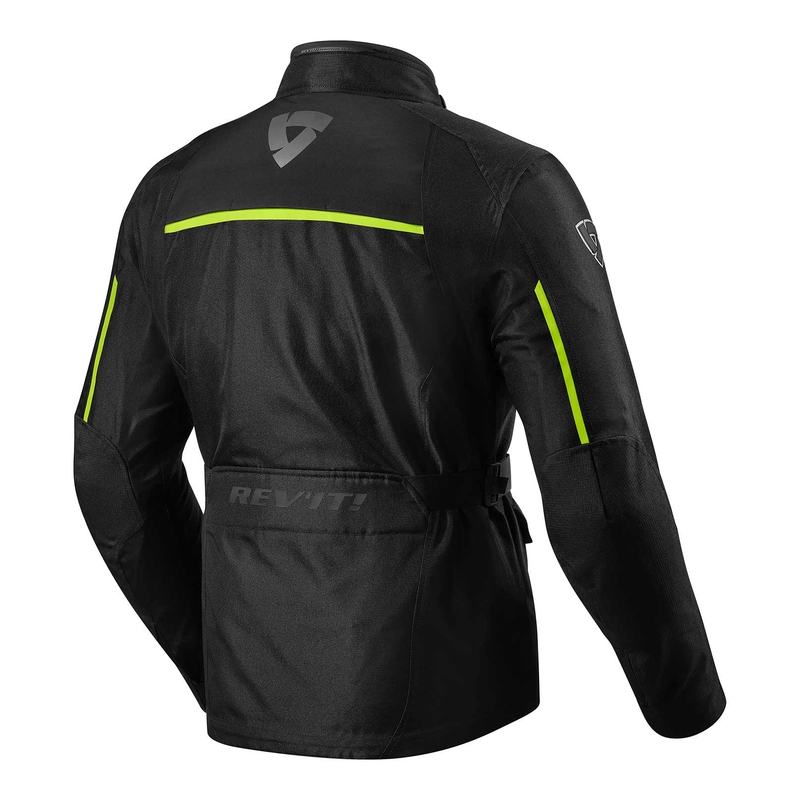 Motorradjacke Revit Voltiac 2 schwarz-fluorgelb Ausverkauf