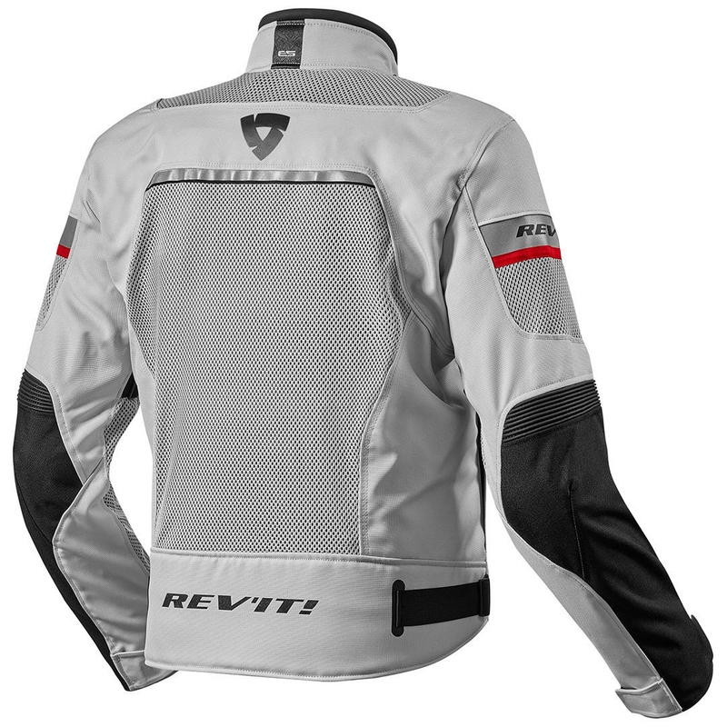 Motorradjacke Revit Tornado 2 silber-schwarz Ausverkauf