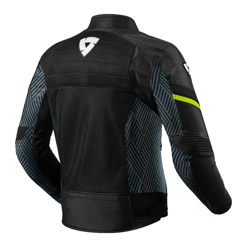 Revit Arc Air schwarz-fluo gelb Motorradjacke Ausverkauf