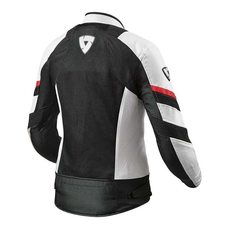 Women's Revit Arc Air Weiß und Rot Motorrad Jacke Ausverkauf