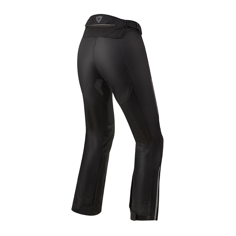 Revit Airwave 3 Motorradhose Damen Schwarz Gekürzt Ausverkauf