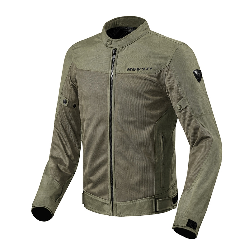 Revit Eclipse Motorradjacke dunkelgrün Ausverkauf