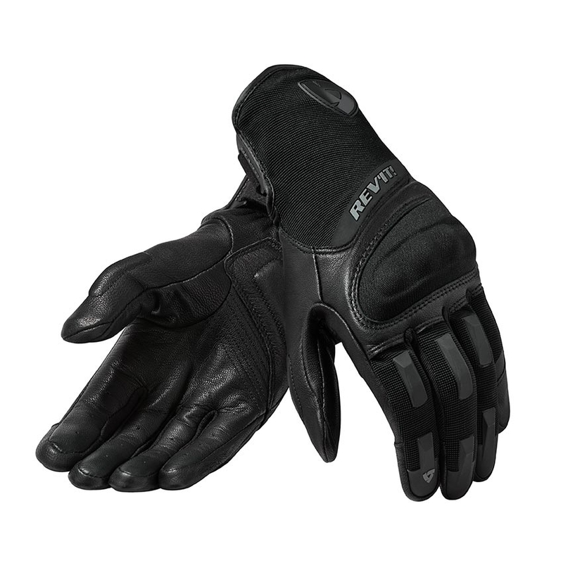 Damen Revit Striker 3 Schwarz Motorradhandschuhe Ausverkauf