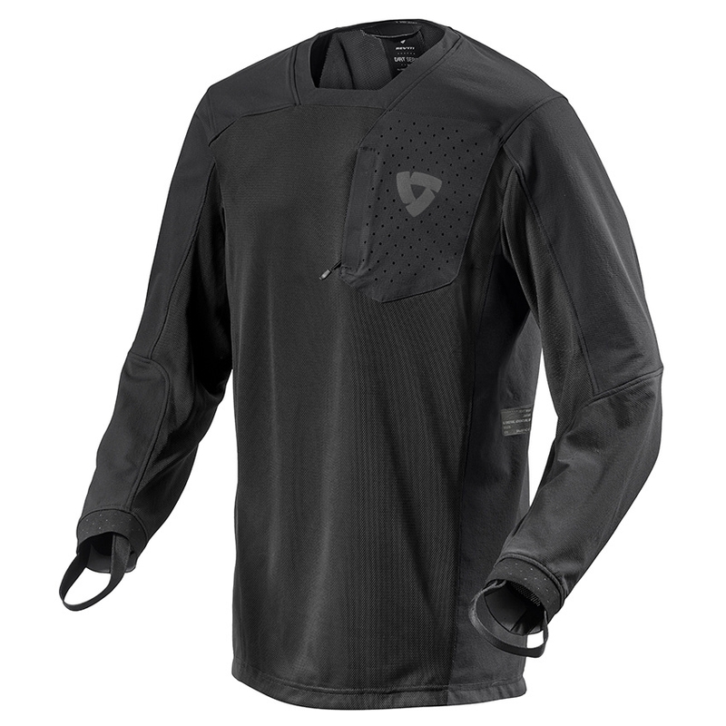 Revit Sierra Motocross Trikot schwarz