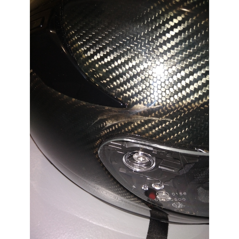 Integral Motorradhelm HJC RPHA 70 Carbon schwarz - Klasse II