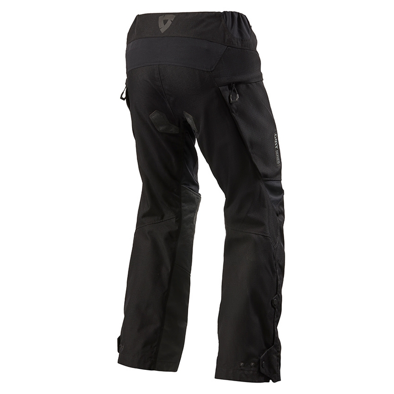 Revit Continent Motorradhose schwarz kurz