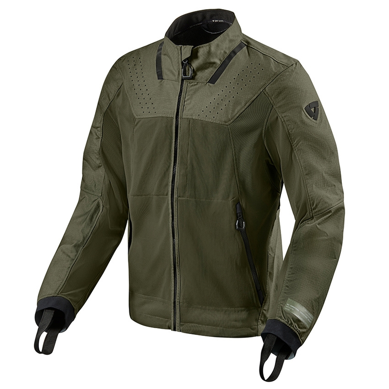 Revit Territory Motorradjacke dunkelgrün