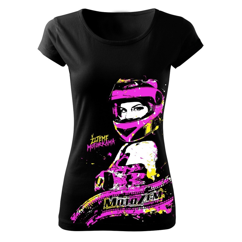 MotoZem Damen T-Shirt - Wir leben Motorrad Ein Ausverkauf